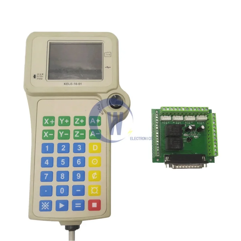 KELE-16-01 Станок для резки пены контроллер ручки 4-осевая ручка форма