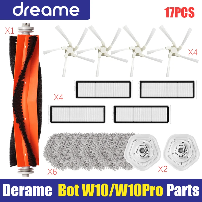 

Запасные части для робота-пылесоса Dreame Bot W10/W10 PRO
