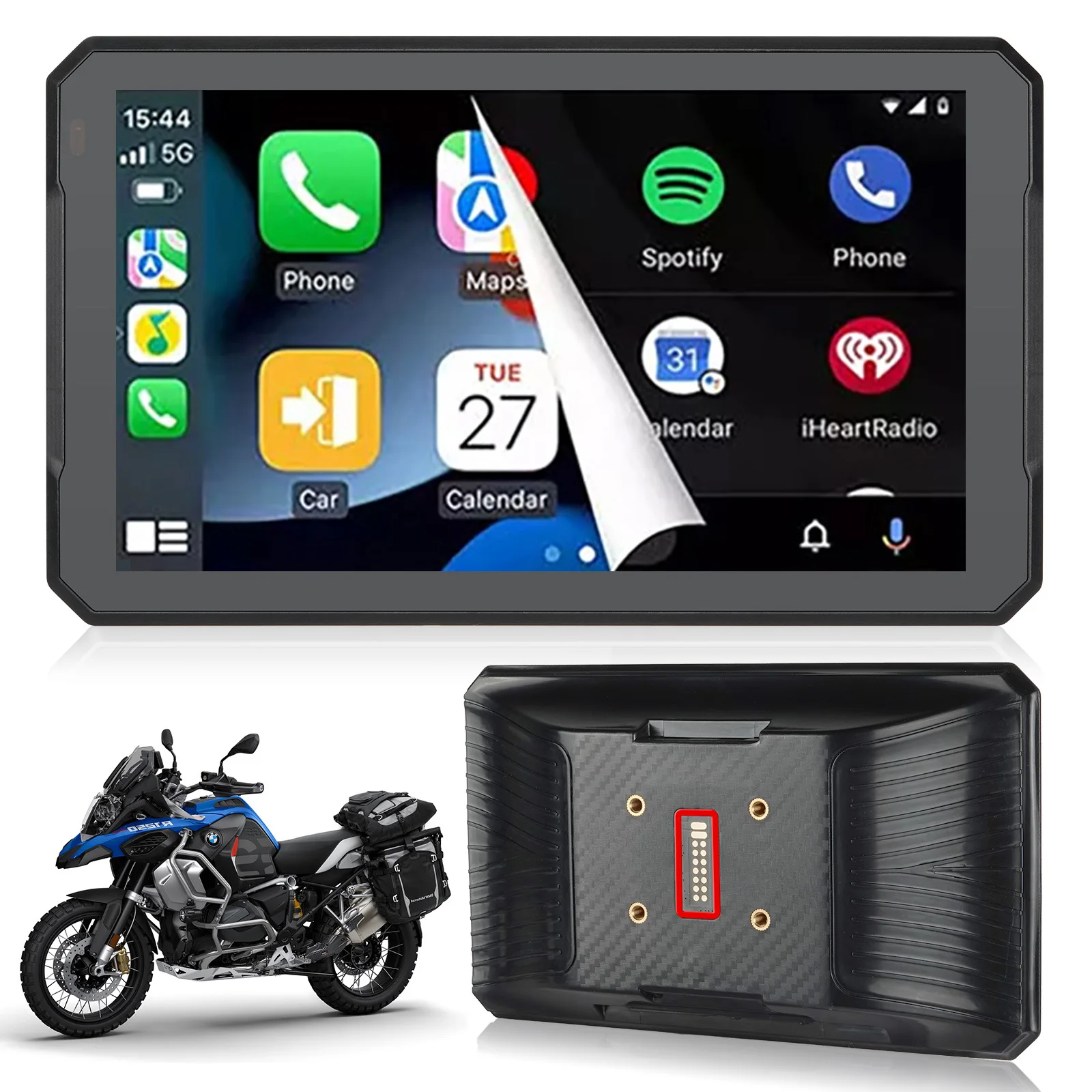 

Android Auto для BMW Motorcycle Carplay M1000 XR R1200GS R1250GS S1000XR S1000RR R1300GS K1600 Беспроводная навигация 7-дюймовый