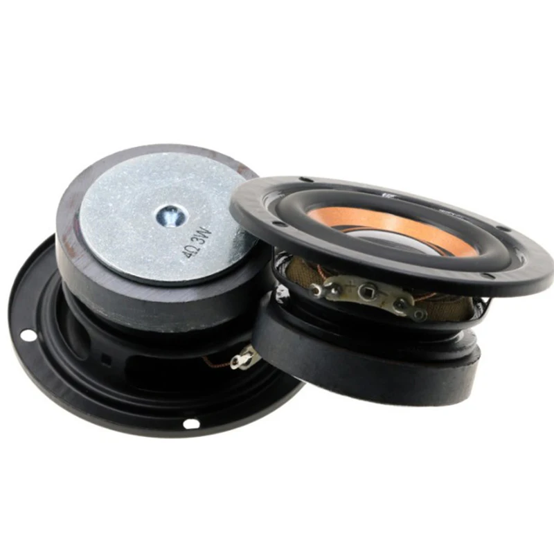 

2Pcs 52mm 2 Inch Full Range Speaker 4 Ohm 3W Bluetooth Speaker Bass Speaker For Multimedia Home Audio