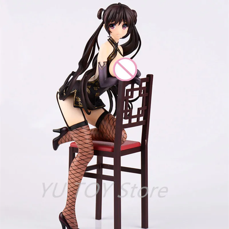 

Anime Figurine SKYTUBE Comic Aun Matsuri Tougetsu Ver. 2 Chair By Kurehito Action Figure Sexy Girl Adult Model Dolls Toy Gift