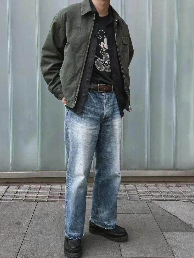 VISVIM FIL 24SS RODNEY рабочая куртка осенне-зимнее хлопковое пальто