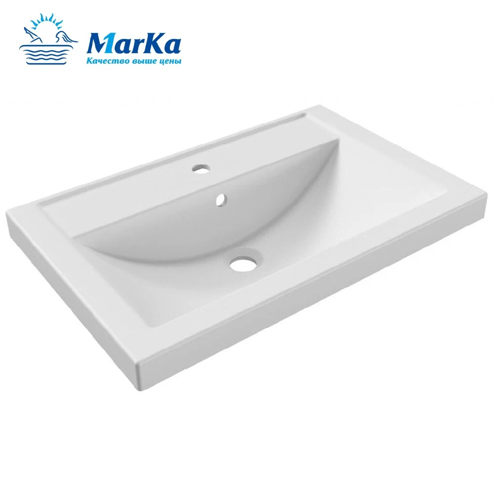 Раковина 1Marka Comfort 70 Polytitan | Строительство и ремонт
