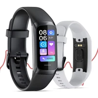 c60 thermometer smart watch for men women 1 1 inch amoled color screen 3atm deep waterproof heart rate sleep kids sports watches