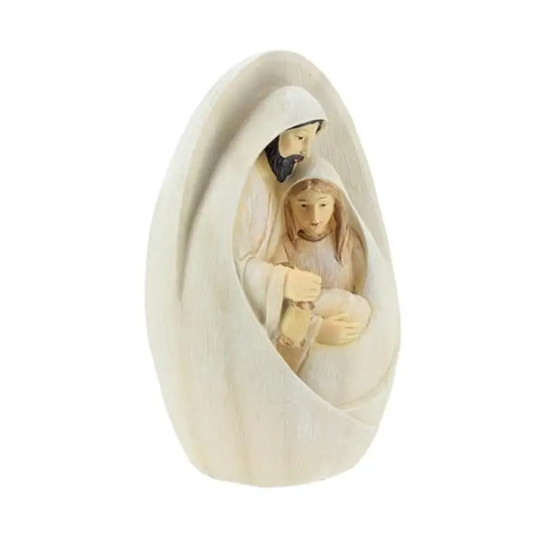 

Nativity Figurine Holy Family Nativity Scene Home Decoration Christ Jesus Statues Miniature Sculpture Christmas Gift