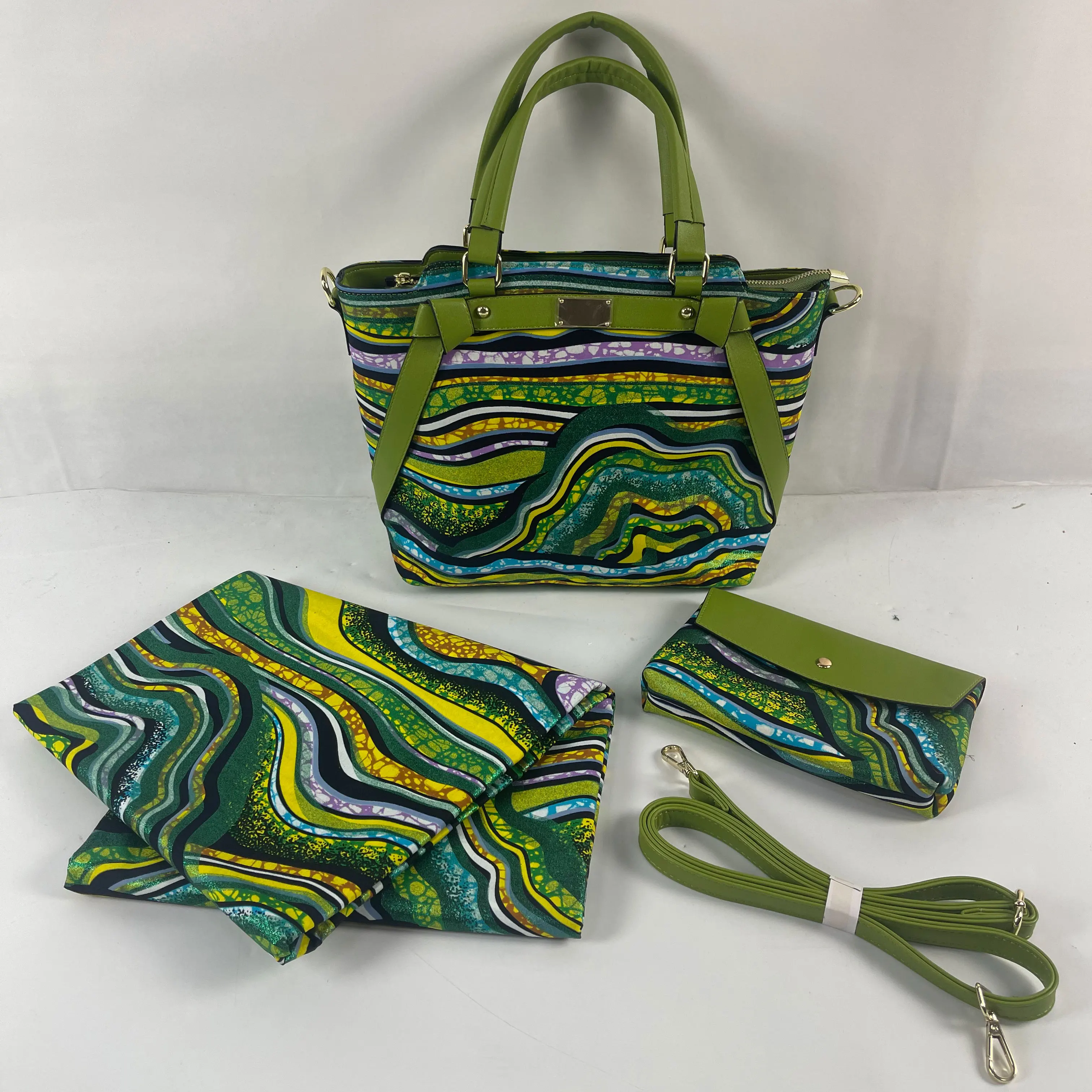 Высококачественная 100% хлопчатобумажная африканская вощеная ткань с вощеной