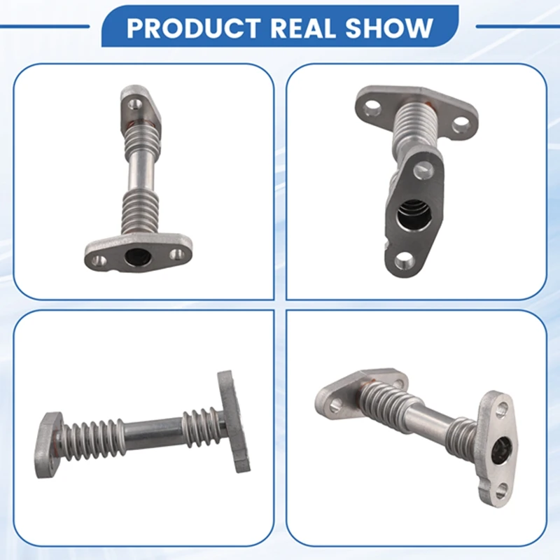 Turbocharger Oil Return Line Assembly LR025518 For Land Rover Range Evoque 2012-2018 Hose