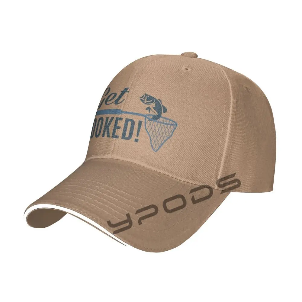 

Men's Bomber Hats Get Hooked Autumn For Men's Women's Hat Baseball Snapback Cap Trucker Hat Casquette Homme