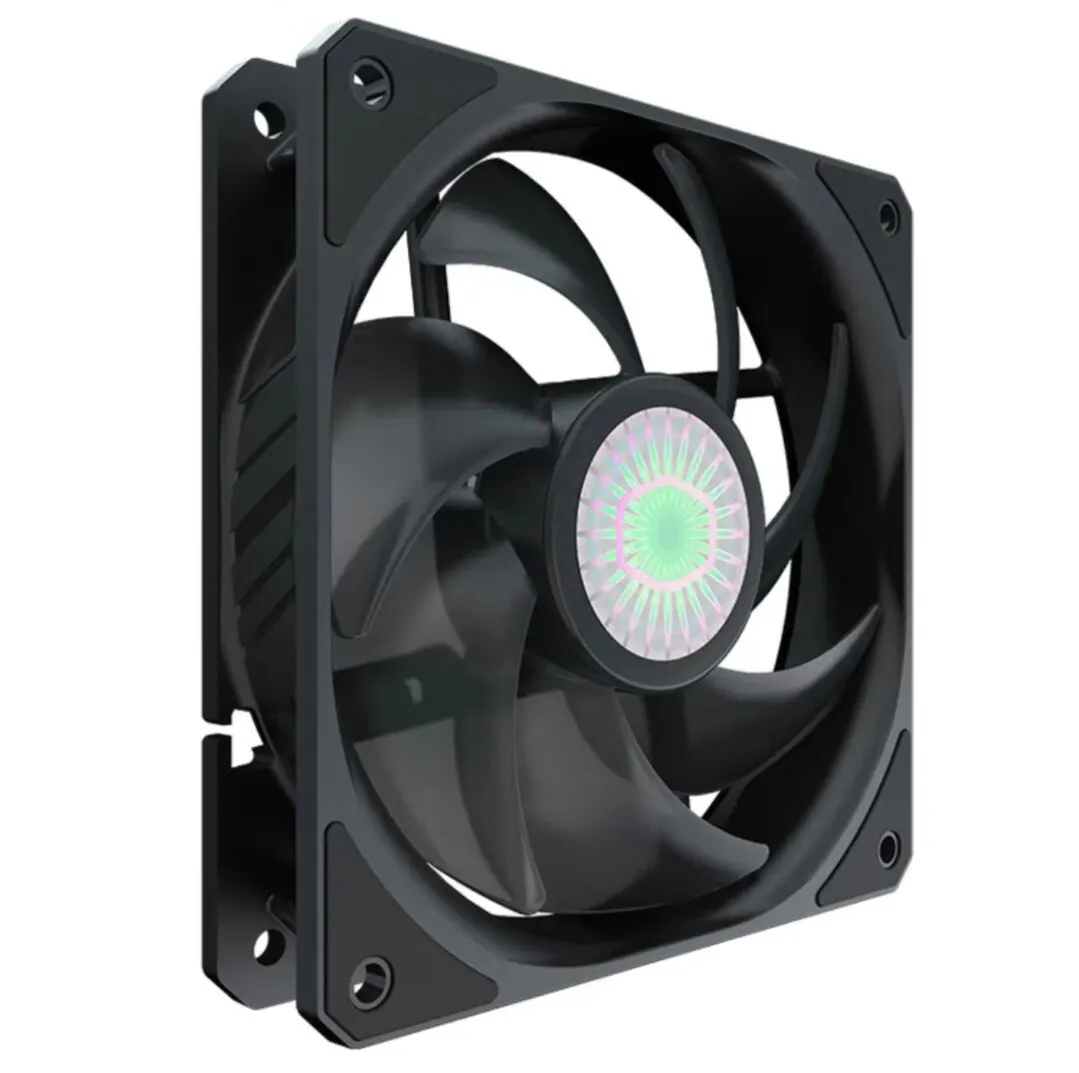 Фото Вентилятор для корпуса Cooler Master SickleFlow 120 без LED-подсветки, 12 см, PWM, бесшумный №3