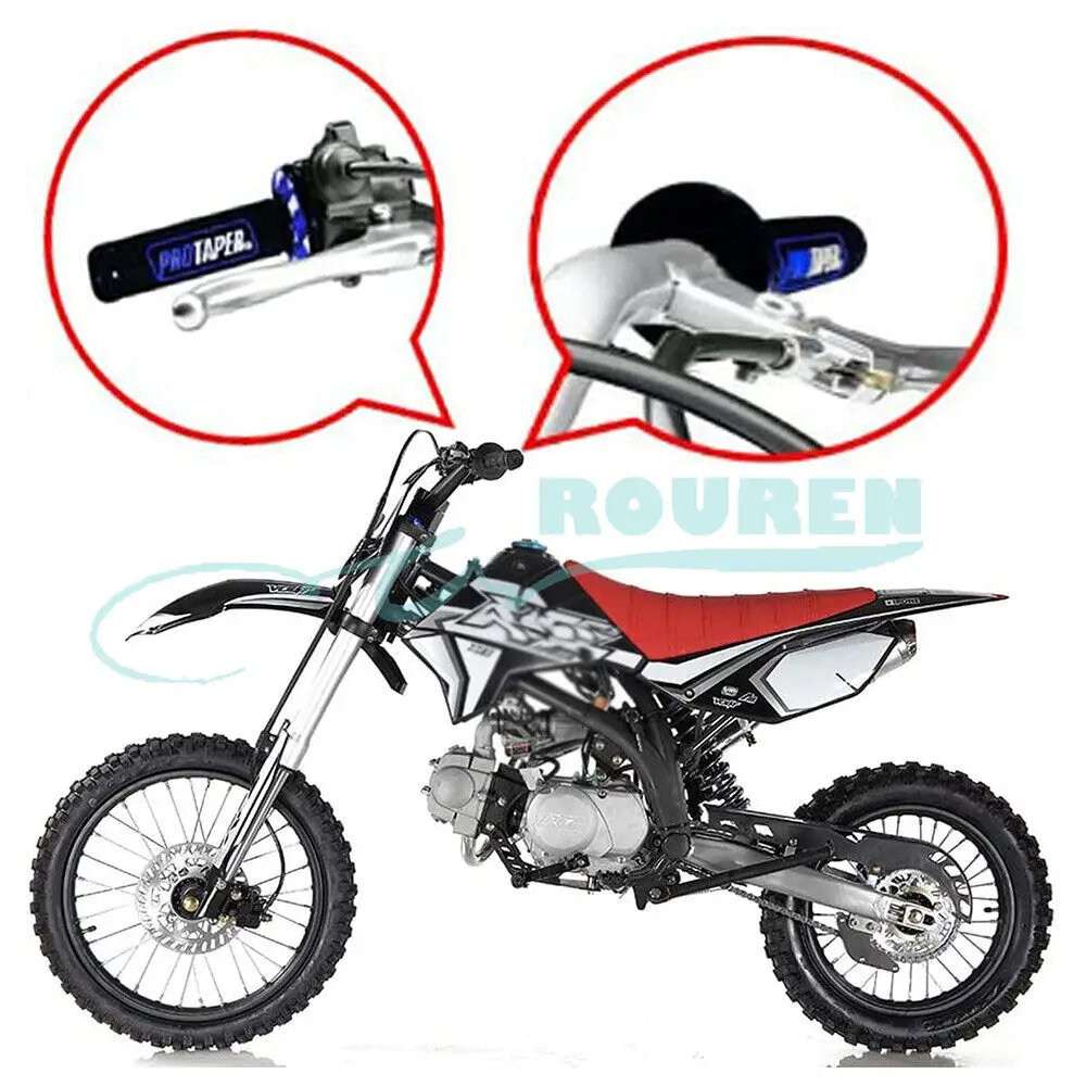 

Motorcycle HandleBar Moto 7/8" Pro Taper Hand Handle Bar ProTaper Gel Throttle Grips Motocross Mini ATV Dirt Pit Bike Universal