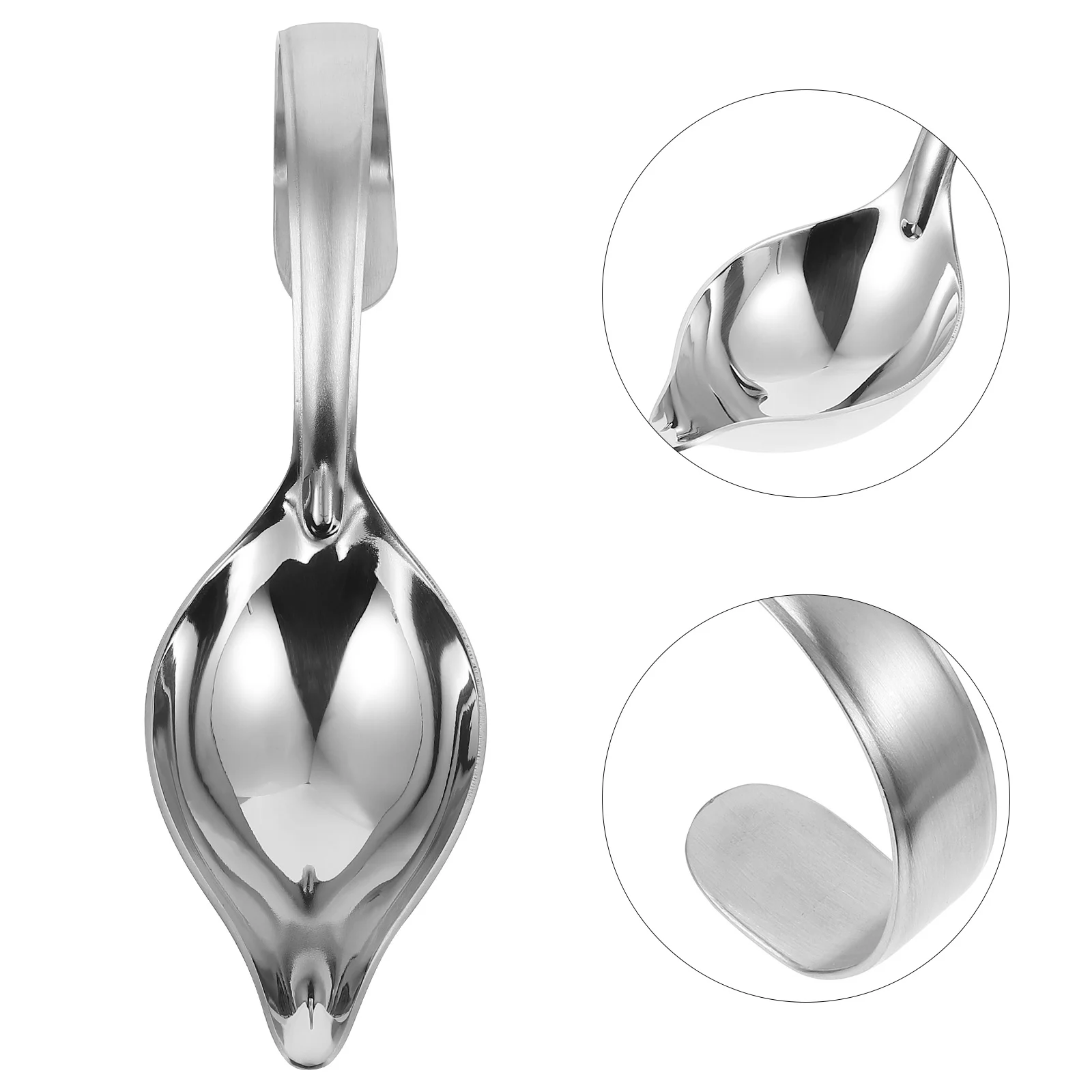 

Culinary Saucier Spoon Stainless Steel Saucier Spoon Saucier Drizzle Spoons Chef Culinary Chef Drawing Spoon