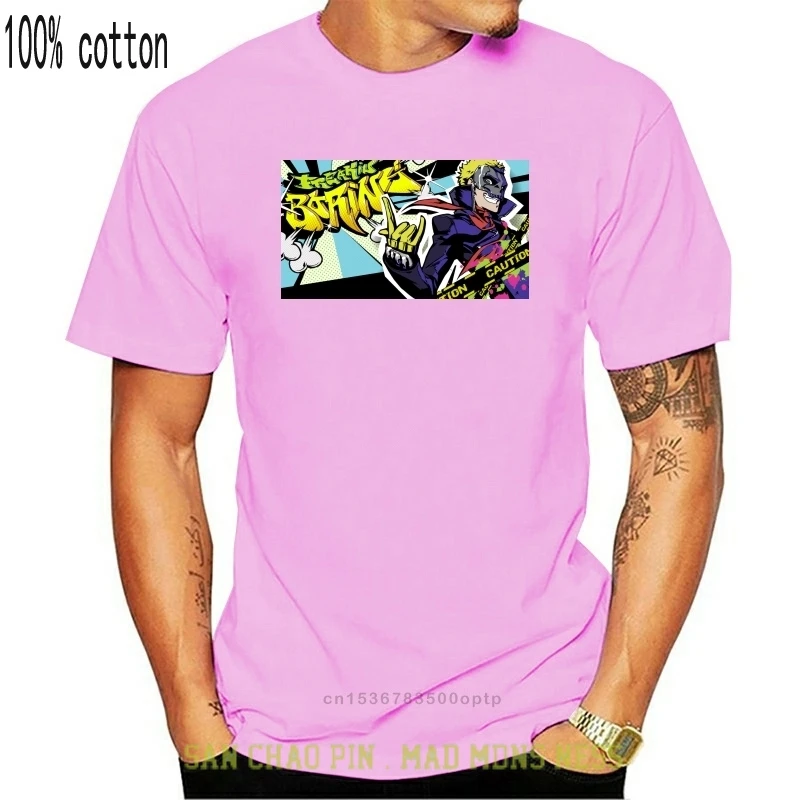 

Футболка Persona с 5 постерами, футболка рюдзи, Классическая мужская футболка с короткими рукавами, смешная хлопковая Футболка с графическим пр...