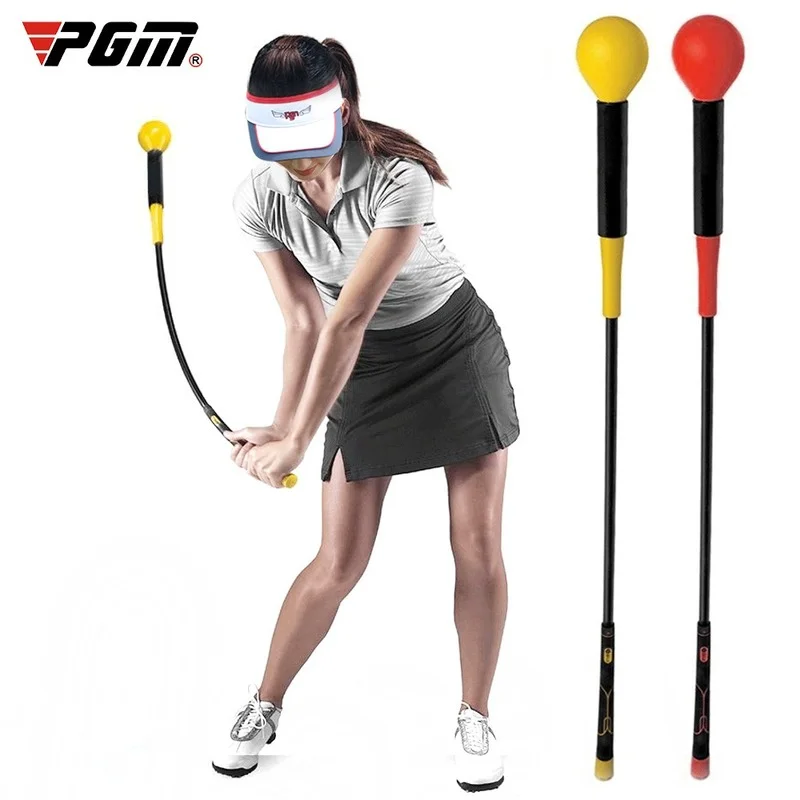 PGM Golf Swing Stick Posture Corrector Golf Training Stick Increase Strength Golf Putting Practice Simulator Stick for Beginner