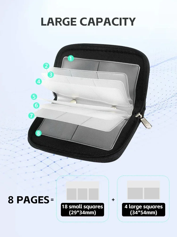 Футляр для хранения карт памяти с держателем CF/SD/Micro SD/SDHC/MS/DS