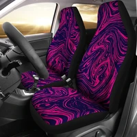 purple pink abstract art swirls car seat covers pair 2 front seat covers car seat covers car seat protector car accessory