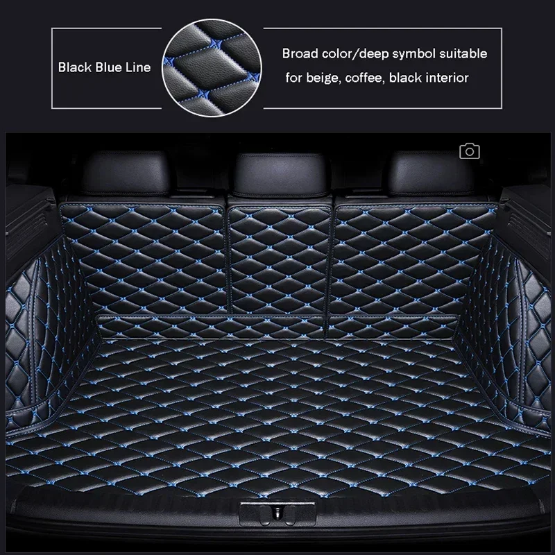 Индивидуальный коврик в багажник автомобиля с полным покрытием для Audi Q3 2012-2018