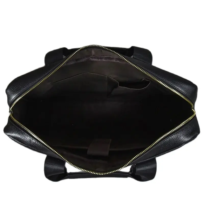 Business Briefcase For Men Laptop Bags Genuine Leather Men's Office Bag Men's Luxury Design Shoulder Briefcase Male Work Handbag