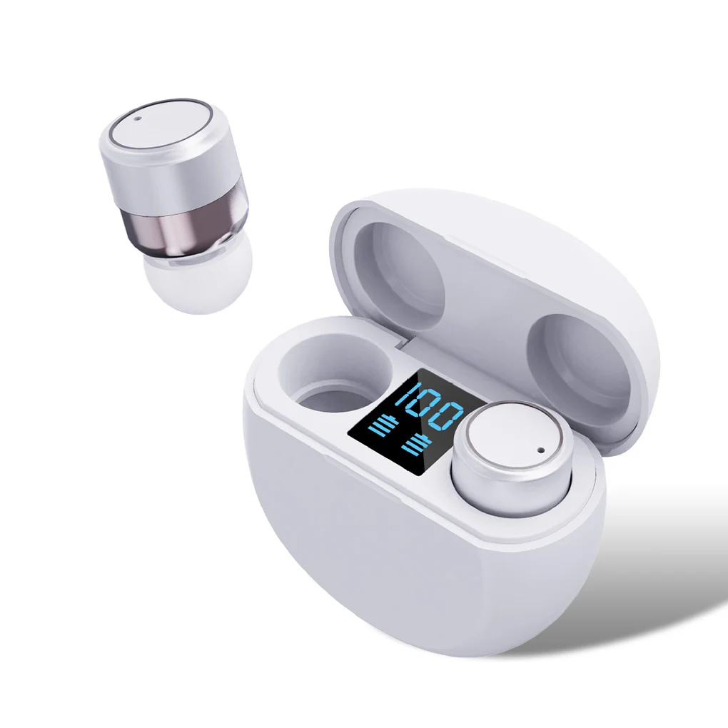 

Перезаряжаемые Bluetooth-наушники-вкладыши с сенсорным управлением, наушники с низкой задержкой, гарнитура Hands-Free для геймеров, Подарочная зеле...