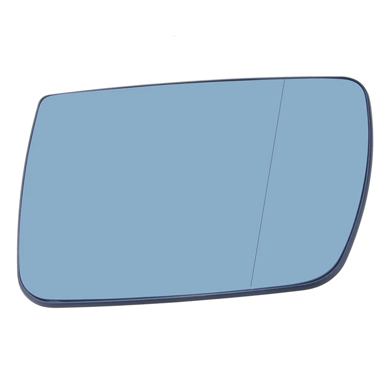 

Подходит для BMW X5 E53 1999-2006 Подогрев зеркало заднего вида стекло Анти-туман плоские зеркальные линзы боковое крыло зеркало лист запасные части