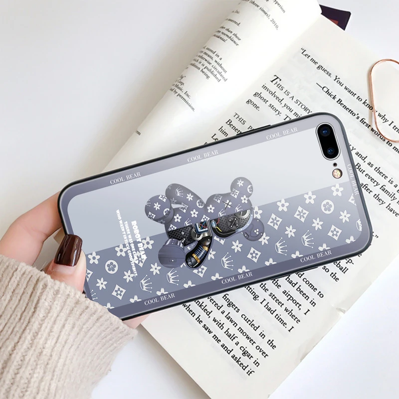 Стеклянный чехол для телефона Oppo Reno 2 Z 2Z 2F 4 4Z 5F 5Z 5 6 6Z 7 Ace Pro Plus Lite мультяшный жесткий