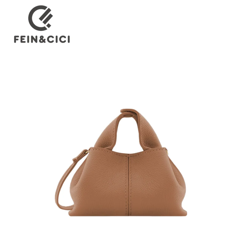 

Designer small mini bag genuine leather ruched pleated pouch shoulder bag women 2022 new crossbody messenger bag