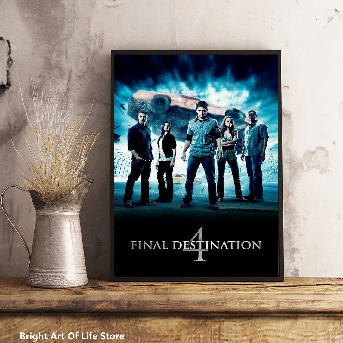 

The Final Destination (2009) Movie Poster Star Actor Art Cover Canvas Print Decorative Painting (No Frame)