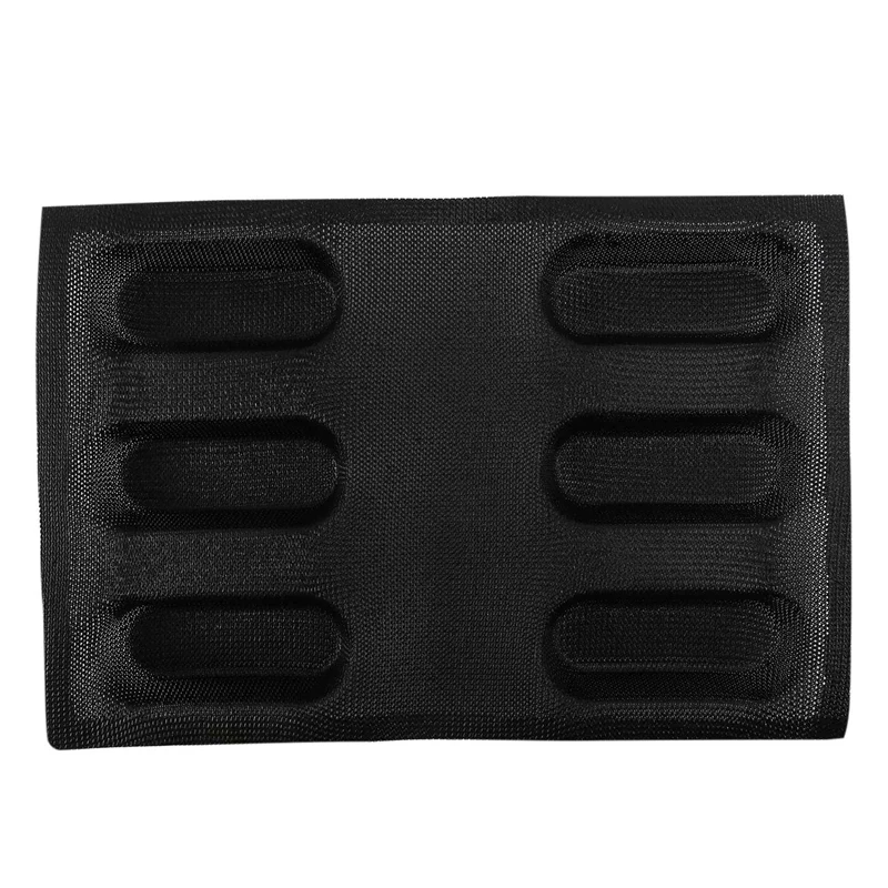 

Glass Fiber Silicone Oval Bread Mold Various Hamburger Cookie Puff Porous Mould Cake Tart Pan Non Stick Bake Tools