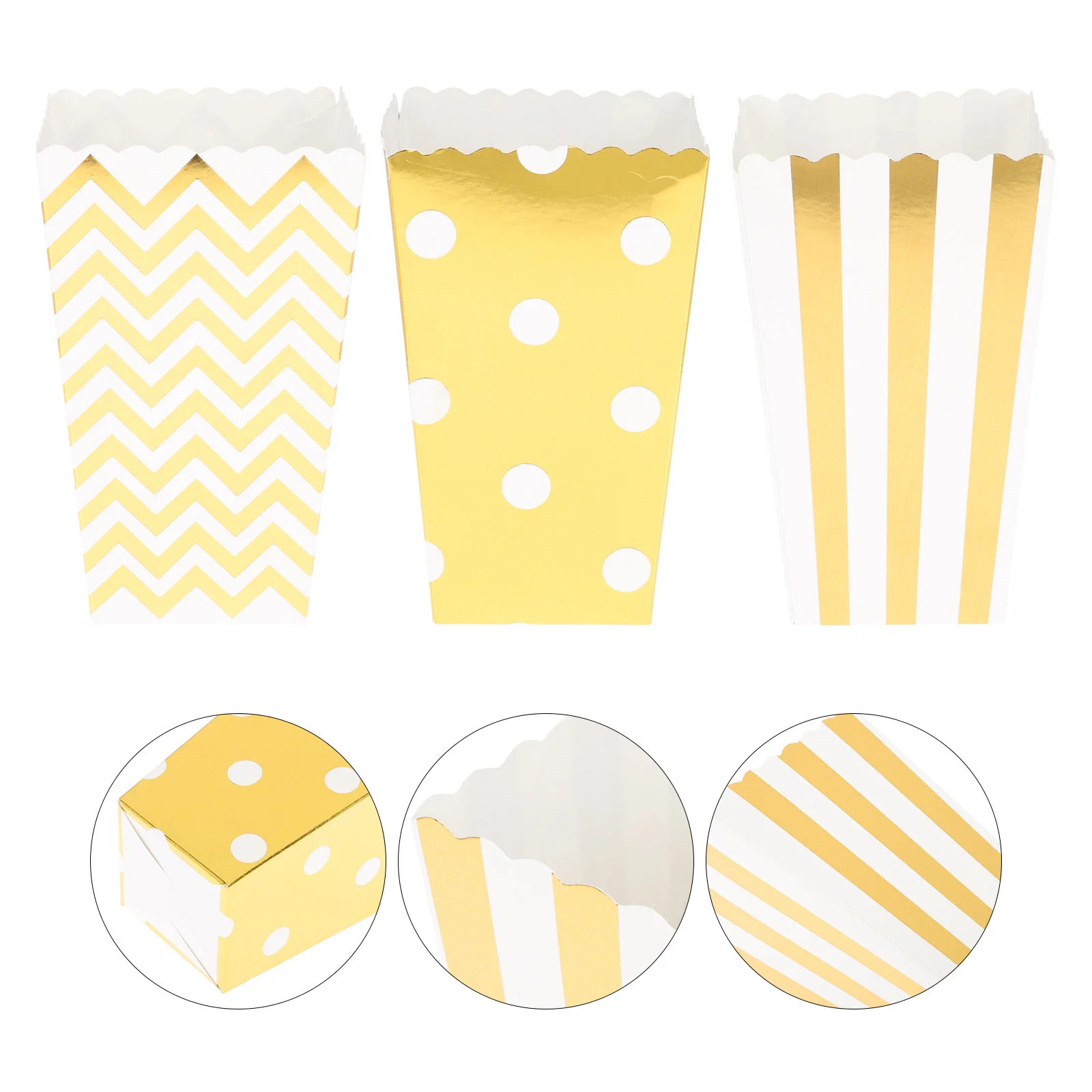 

Popcorn Boxes Box Paper Movie Containertreat Partysnack French Fries Holder Bowl Containers Night Candy Favor Empty Pouches