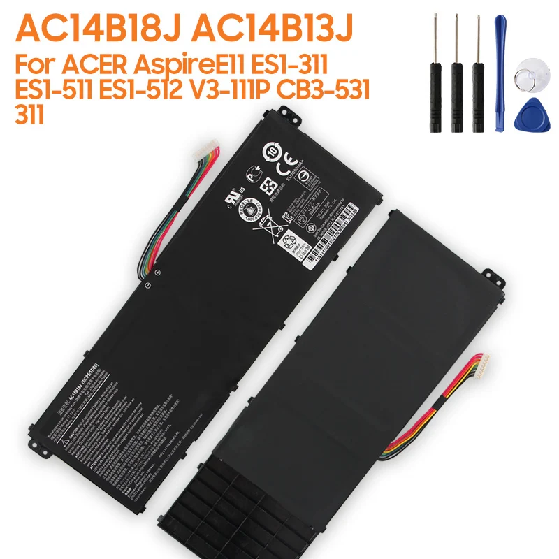 Сменная батарея AC14B18J AC14B13J для Acer MS2394 EX2519 N15W4