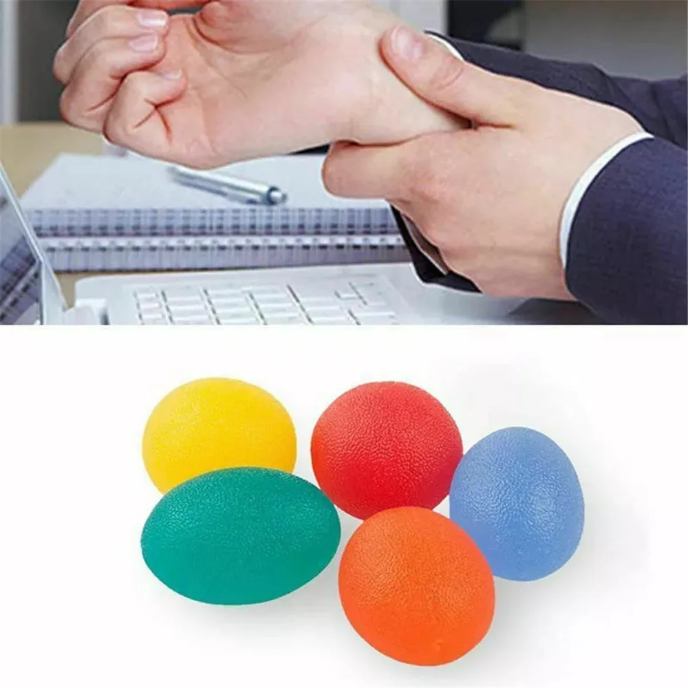 

Silicone Ball Increase Muscles High-quality Fitness Equipment Silicone Egg Eveloping Hand Grip Flexible Strength Trainer