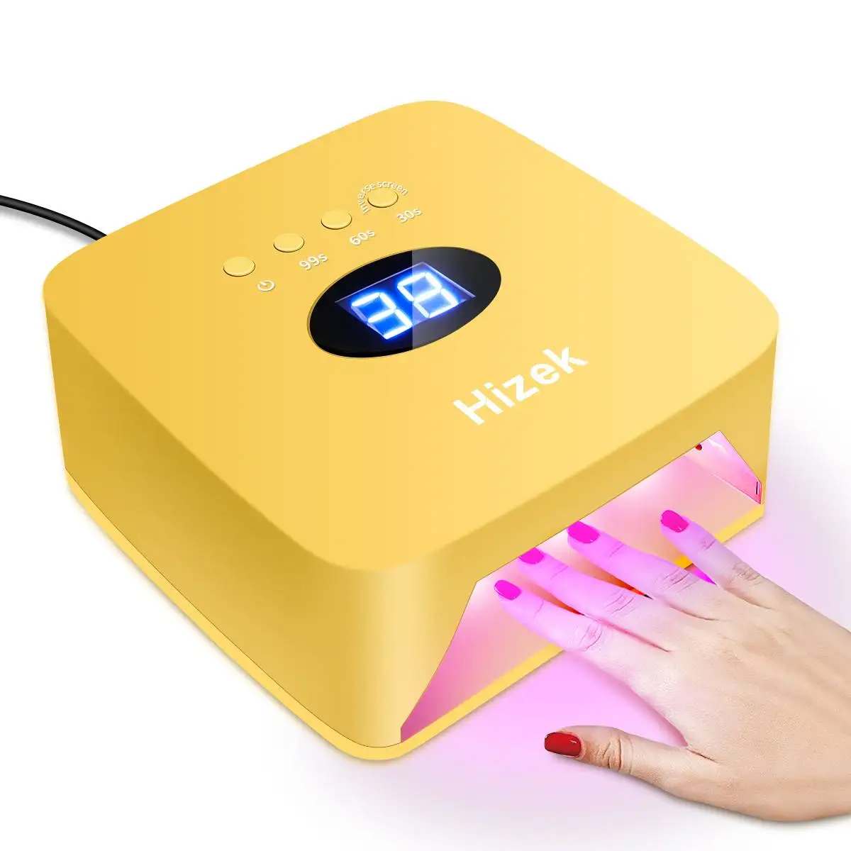 

30LEDS 100-240V Powerful UV LED Nail Dryer For Drying Nail Gel Polish Smart Nail Lamp For Curing Manicure Pedicure Salon