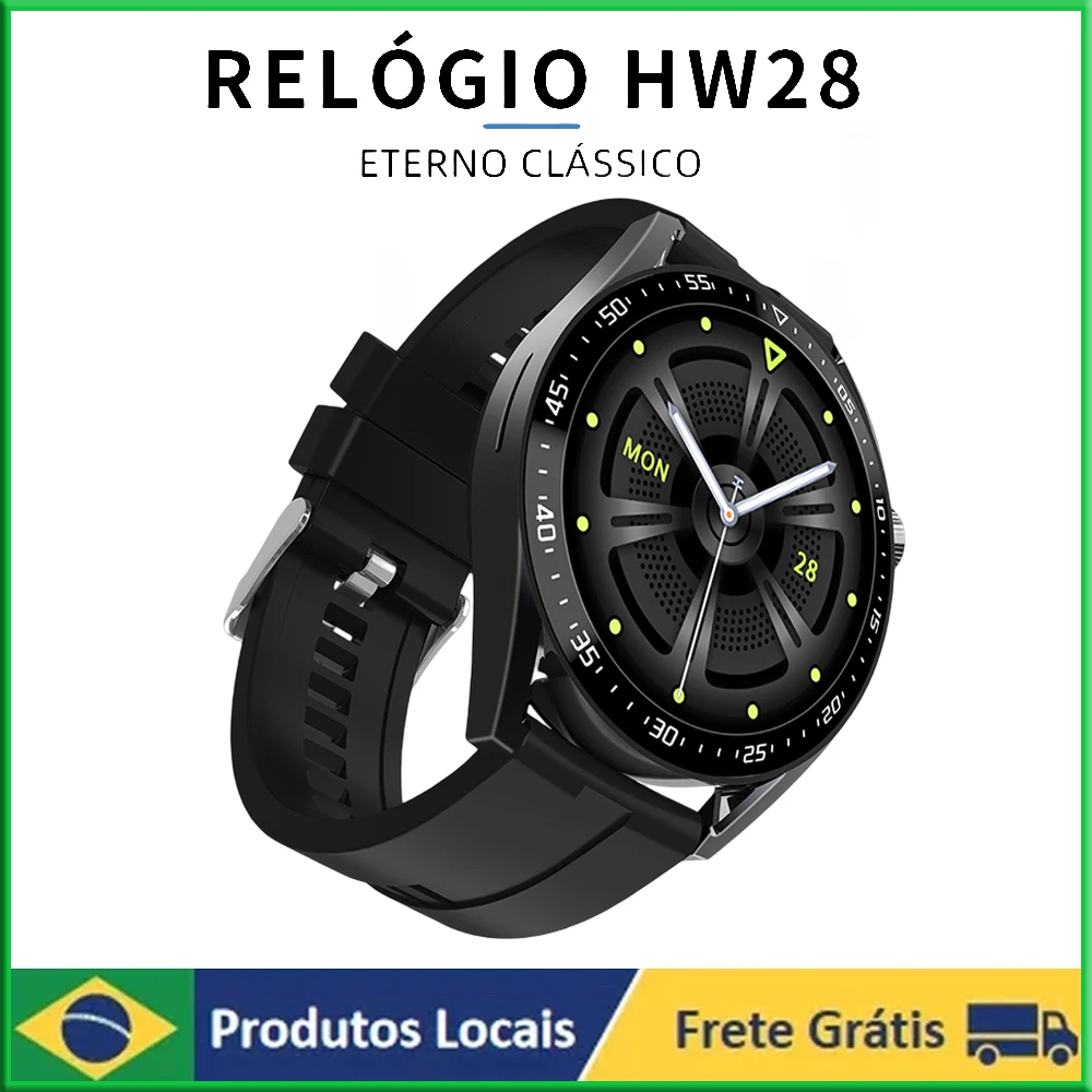 

HW28 Smart Watch 2022 NFC Voice Assistant Low Energy Fast Charge Bluetooth Call Sports Watch GTR 3 GTS2