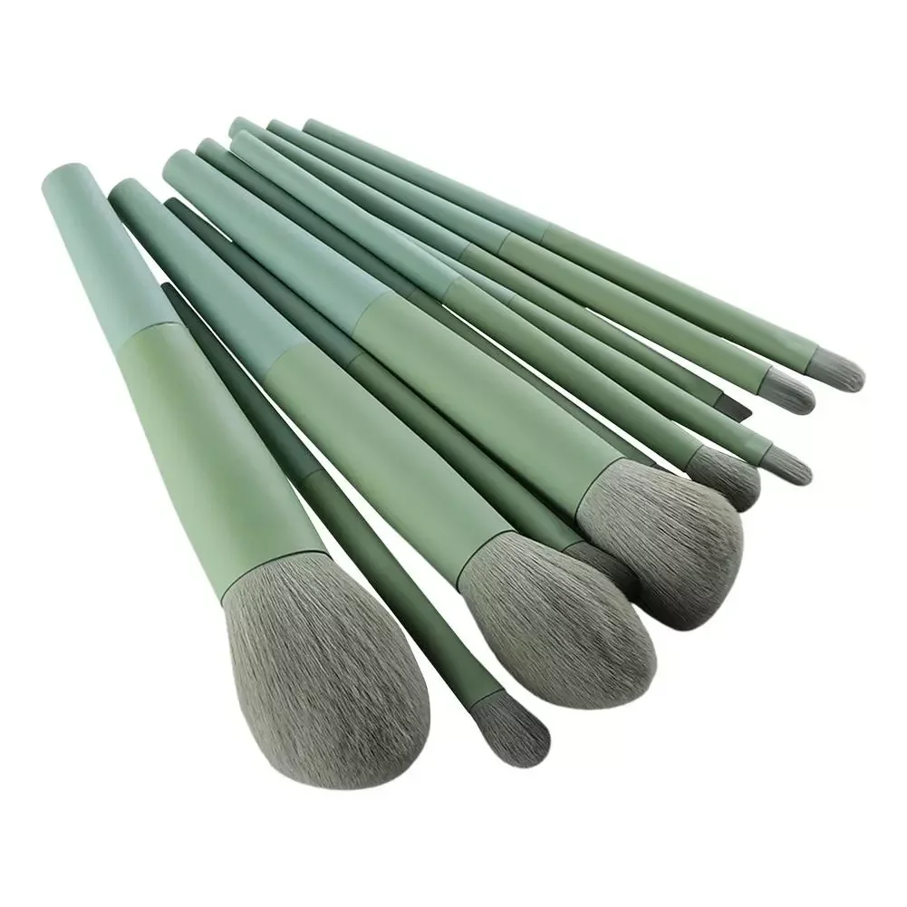

NEW2023 Brush Set 11 Pieces All Skin Types Soft Bristles Professional Makeup Brushes Set Daily Makeup Brush Kits For Beginners M