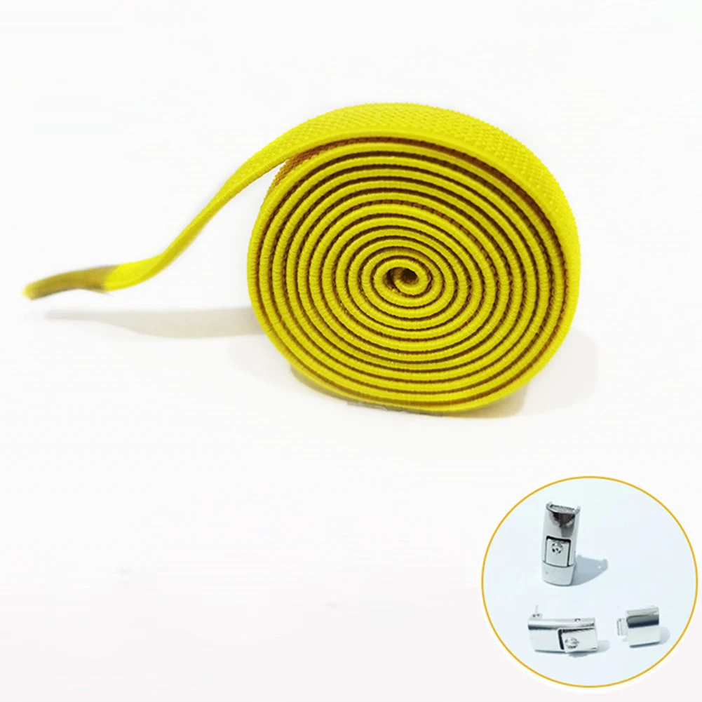 New Rainbow Magnetic Lock Shoelaces Elastic No Tie Shoe Laces Sneakers Shoelace Kids Adult Lazy Laces One Size Fits All Shoe