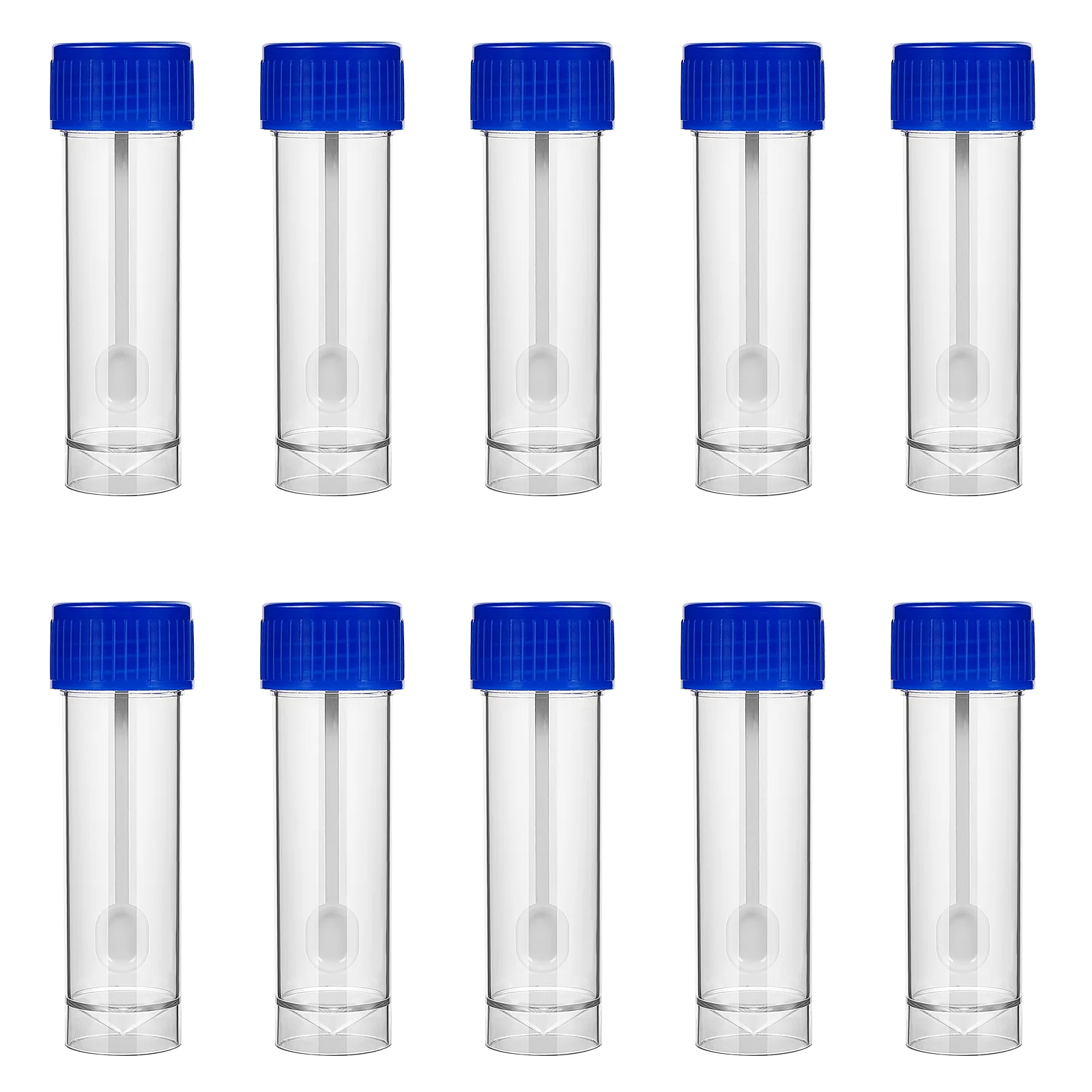 

10pcs Plastic Specimen Cups Disposable Stool Sample Collection Cups Specimen Cups for Testing (25-30ML) Urine container