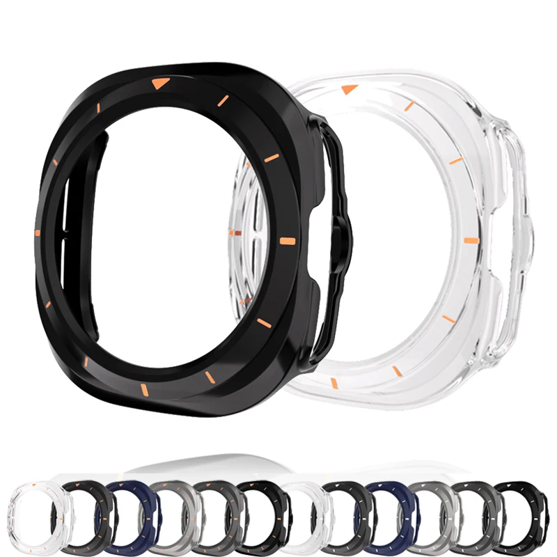 Чехол для ПК Samsung Galaxy Watch 7 Ultra 47 мм жесткий бампер универсальный защитный чехол