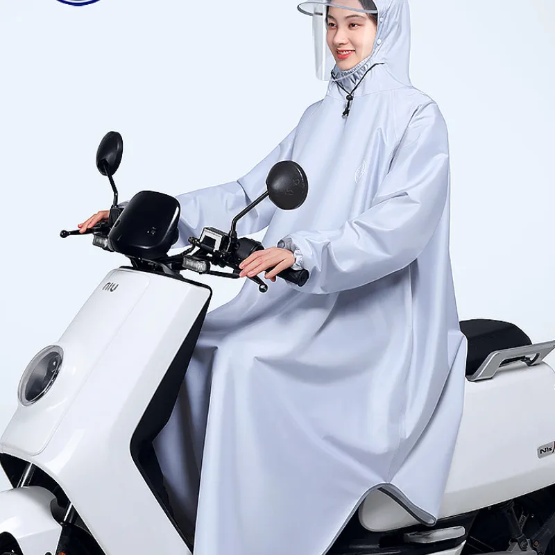 

Women Jacket Raincoat Scooter Poncho Liner Cycling Raincoat Waterproof Motorcycle Rain Suit Jas Hujan Motor Home Life BL50RC