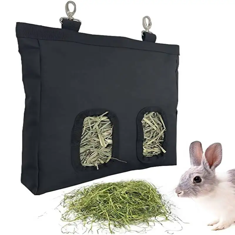 

Сумка для кормления домашних животных, подвесная сумка для кормления кролика, маленькая сумка для хранения пищи для хомяка