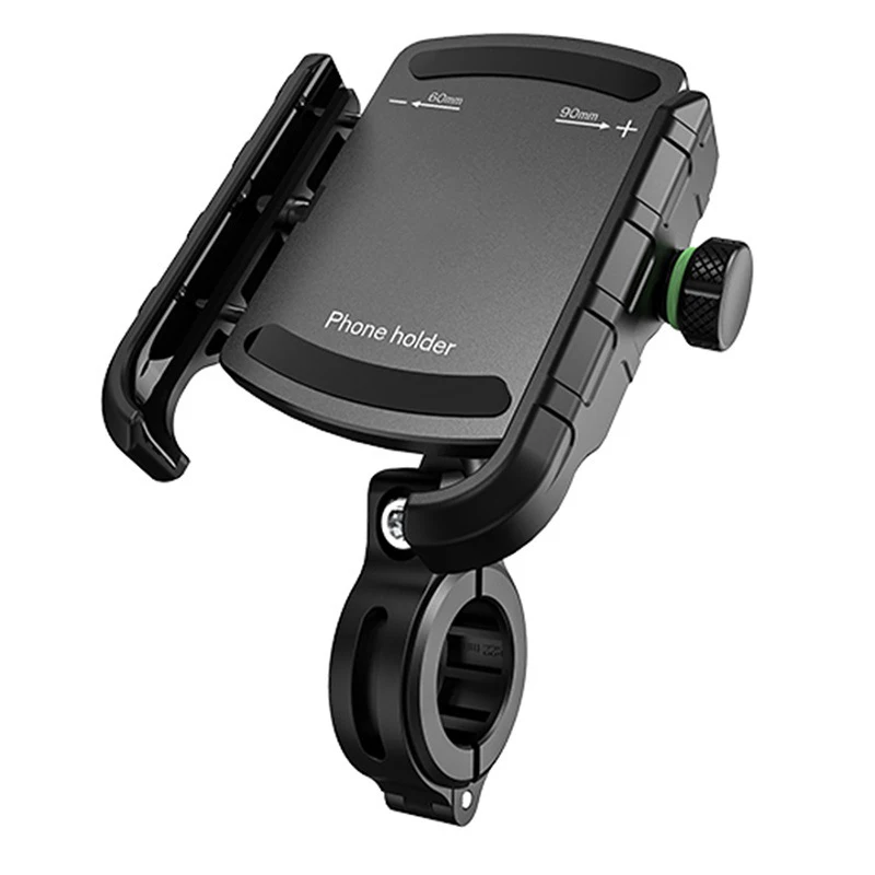 

Bike Phone Holder Motorcycle Handlebar Mobilephone Support Aluminum Alloy 360 Rotation MTB Road Bicycle Mount Accessories
