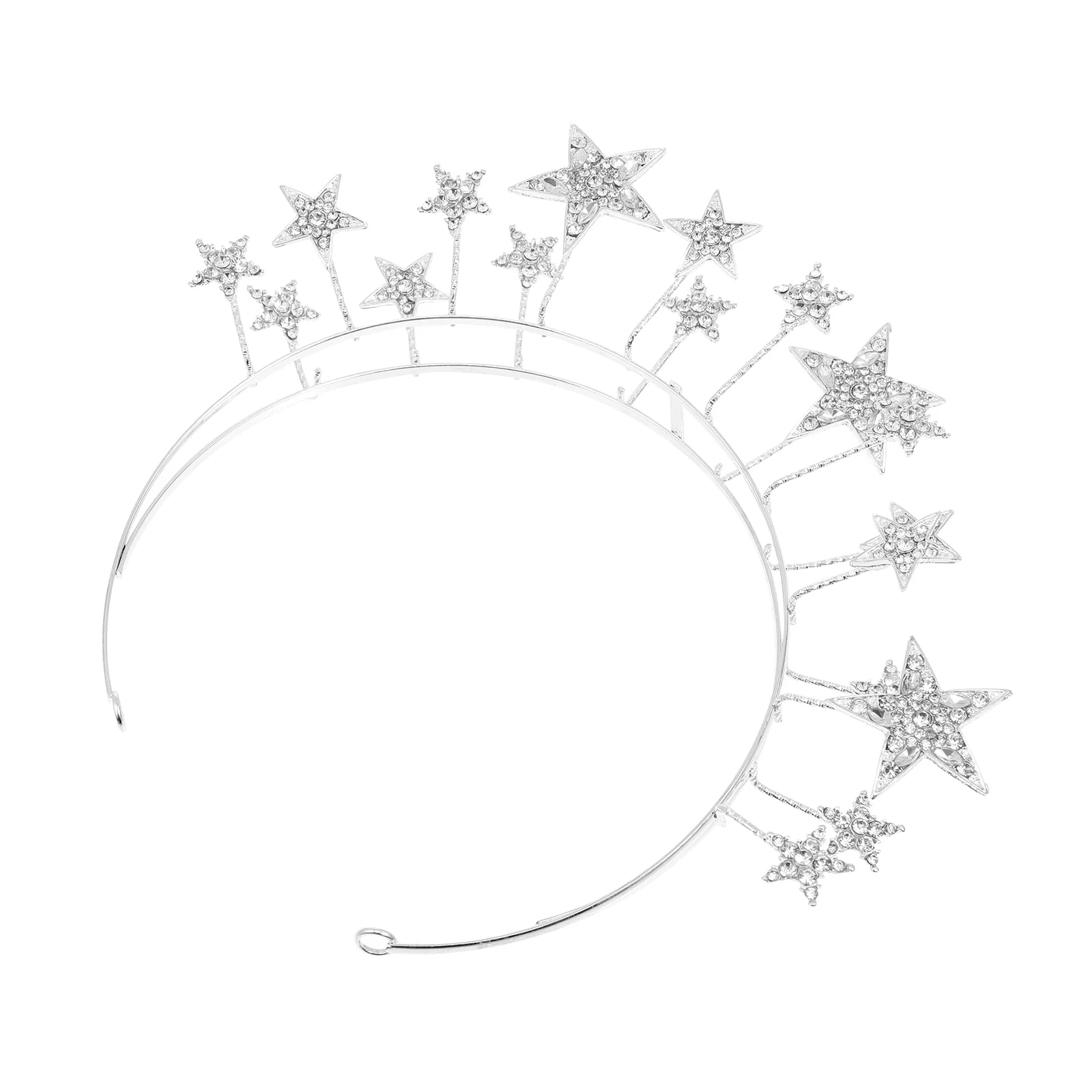

Apparel Bride Headdress Star Hairband Girls Ornament Wedding Bridal Decor Lady Party Photography Headwear