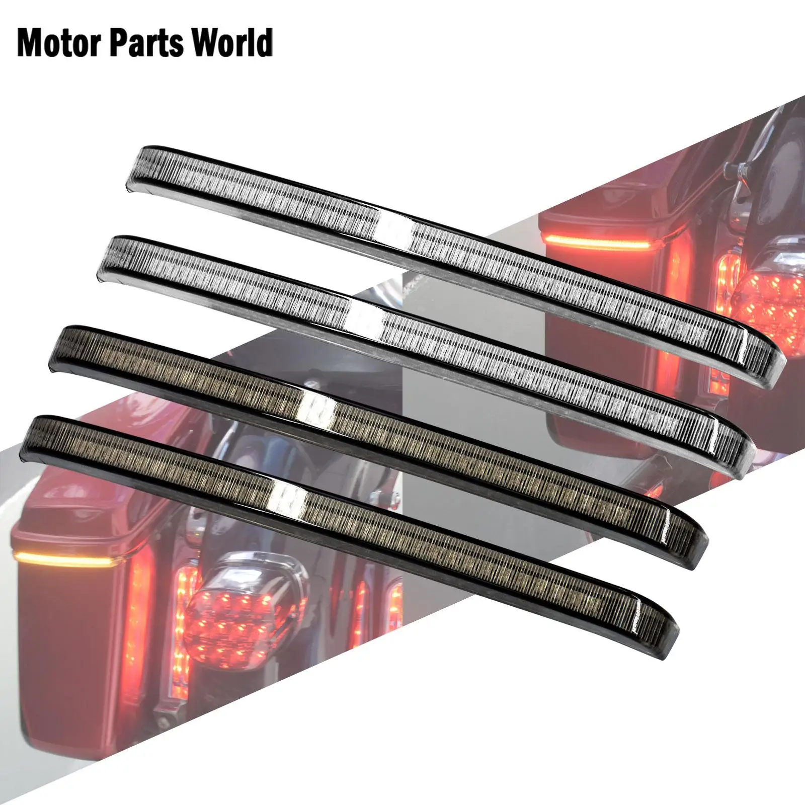 Фото 2 шт., светодиодный тормозной сигнал поворота для Harley Touring Road King Electra Glide Road Glide 14-2022 №1