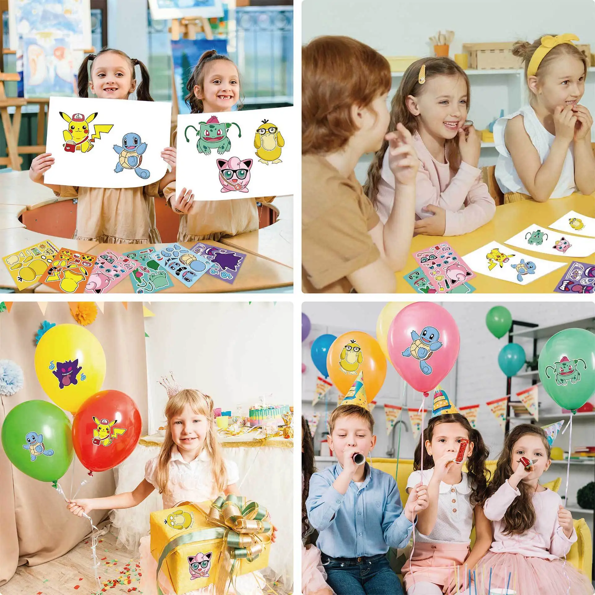 Набор наклеек Покемон MINISO