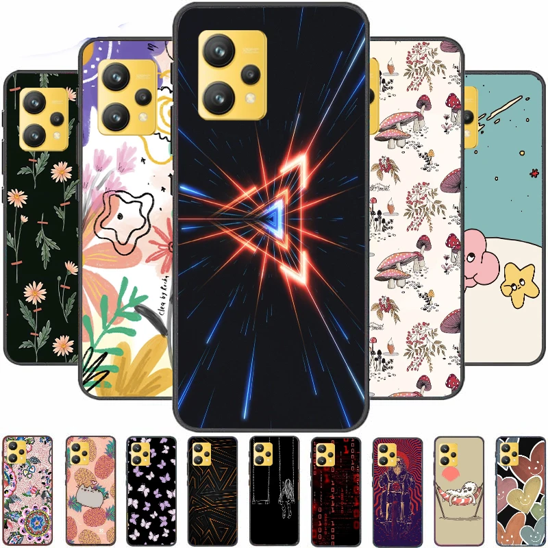 

Cute Cartoon Anime For Realme 9 4G Case Cover For Realme 9i 9 Pro Plus 5G Soft Phone Cases Bags Bumpers Fundas Covers
