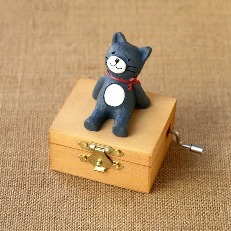 

Деревянные музыкальные шкатулки с животными