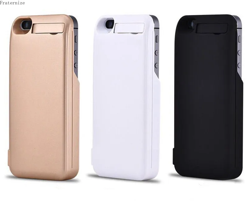 Умный чехол с аккумулятором для iphone 5 se портативный внешний аккумулятор телефона