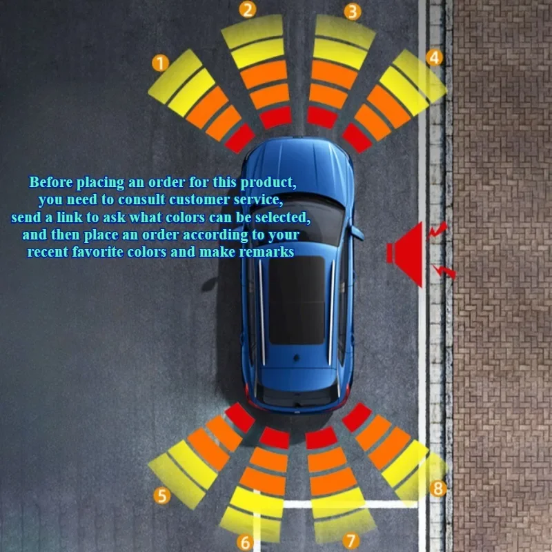 

Беспроводной оригинальный автомобильный задний радар для Honda Integra 2023 CRV 22 ~ 24 Odyssey 17 ~ 22 CRV 17 ~ 23 URV 19 ~ 23 Breeze Front 4 Prodes