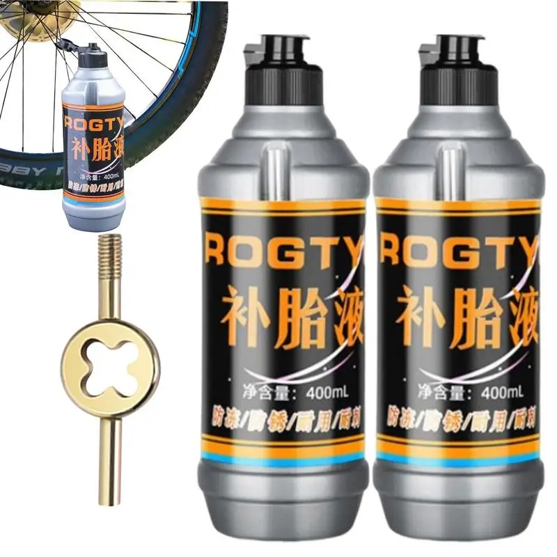 

400ml Tire Sealant Non-destructive Fast Flat Tire Repair Kit Effortlessly fix punctured tires with Tubeless Tire Sealant