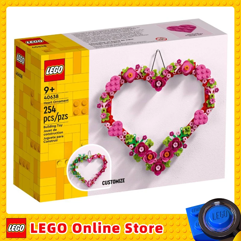 

LEGO Decorative Heart (40638) Valentine's Day Building Set for Children Birthday Gift 254pzs