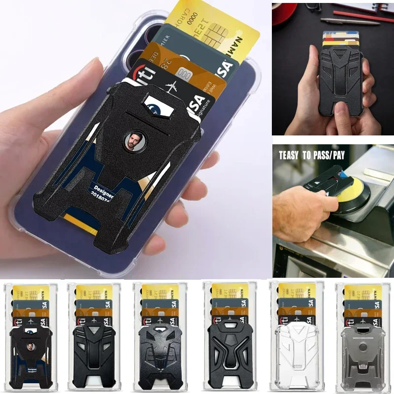 Фото Для Xiaomi Mi 14 5G/Mi 14 Pro 5G/Mi 14 Ultra/Mi 14T/Mi 14T Pro 5G чехол Doka броня слот для карт противоударный бронированный чехол дизайн чехол №4