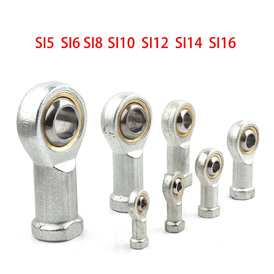 

1/2/4 шт., подшипники с внутренней резьбой SI5 SI6 SI8 SI10 SI12 SI14 SI16